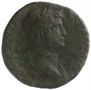 Münze, Sesterz, 134 - 138