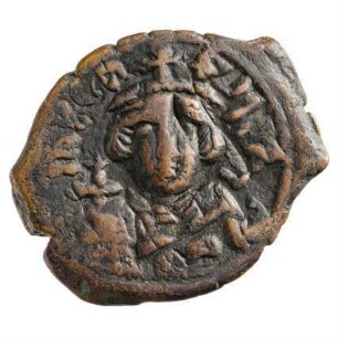 Münze, Follis, 643 / 644
