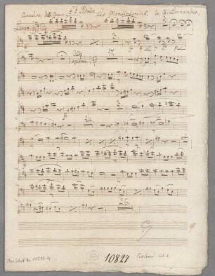 6 Instrumental pieces; winds, sticks - BSB Mus.Schott.Ha 11599-4