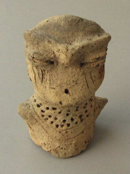 Head of a clay figure