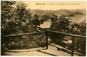 Mittweida. Blick ins Zschopautal