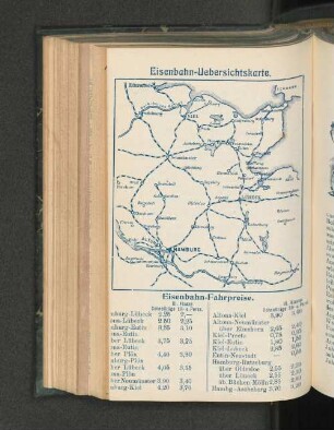 Eisenbahn-Uebersichtskarte.