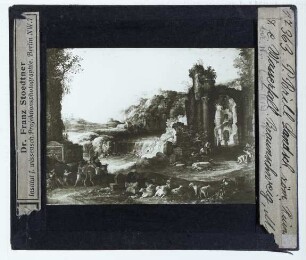 Bril, Landschaft mit Wasserfall (Braunschweig HAUM GG60)