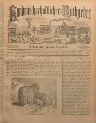 19: Beilage vom Montag, 6. September 1897