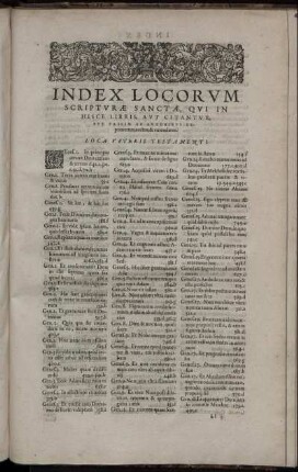 Index Locorum Scripturæ Sanctæ, Qui In Hisce Libris [...]