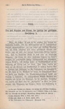 158-170 Der h. Cajetan von Thiene, der Heilige der göttlichen Vorsehung
