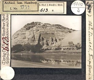 Abu Simbel, Tempelfassade (Stoedtner-Nr. 49877)