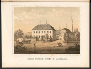 Johann Christian Zische in Schönbach