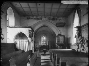 Heinsheim Evangelische Bergkirche Sank Hilarius Innenansicht