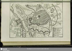 Grundtriß der Statt Torgau 1650