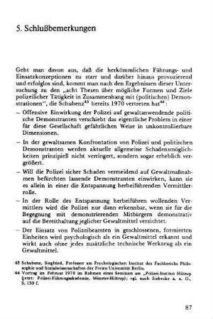 87-88, 5. Schlußbemerkungen