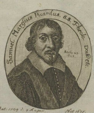 Bildnis des Samuel Maresius Picardus