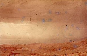 S. W. Machaerus [Blick nach] Totes Meer
