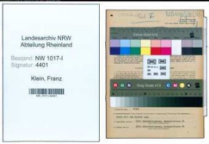 Entnazifizierung Franz Klein , geb. 08.05.1913 (HAndlungsbevollmaechtigter)