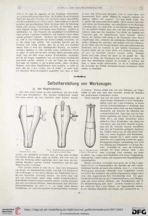 Selbstherstellung von Werkzeugen