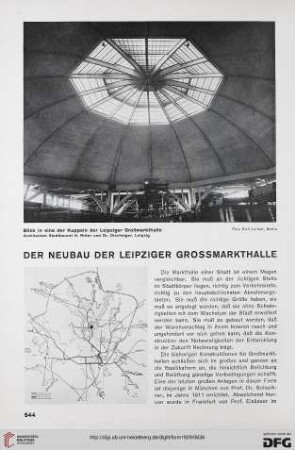 4: Der Neubau der Leipziger Grossmarkthalle