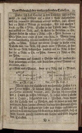 Von dem Gebrauch der vorhergehenden Tabellen.