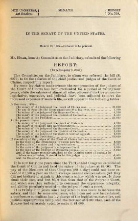Senate documents. [468.] 1895/96, Report 3 = Congress 54, Sess. 1
