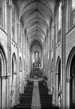 Halberstadt, Dom St. Stephanus und St. Sixtus, nach Osten