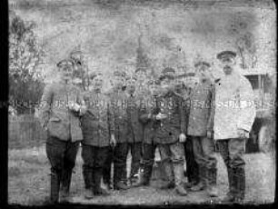 Gruppe von Soldaten, 1. Weltkrieg