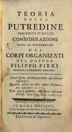 Teoria della putredine