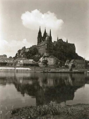 Meißen. Burgberg mit Albrechtsburg und Dom