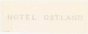 Park Hotel, Posen: Schild