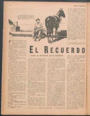 El recuerdo : Cuento por Eugenio Julio Iglesias