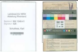 Entnazifizierung Karl Schultheis , geb. 18.03.1920 (Polizist)