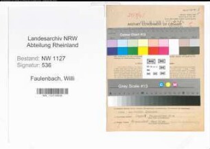 Entnazifizierung Willi Faulenbach , geb. 30.11.1903 (Lehrer)