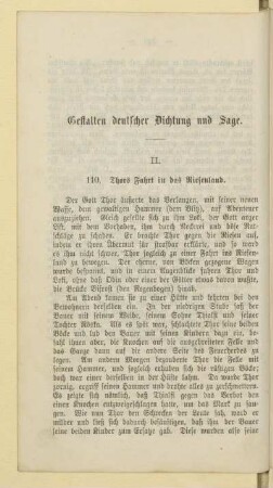 Gestalten deutscher Dichtung und Sage. II