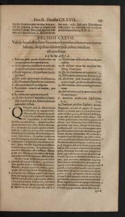 Decisio CXXVII.