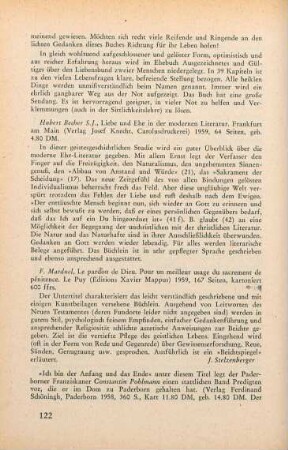122-123 [Rezension] Pohlmann, Constantin, Ich bin der Anfang und das Ende