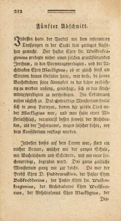 Fünfter Abschnitt.