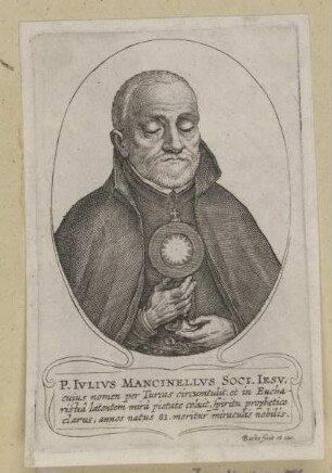 Bildnis des P. Ivlivs Mancinellvs
