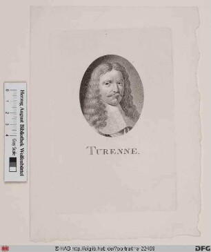 Bildnis Henri de La Tour d'Auvergne, vicomte de Turenne