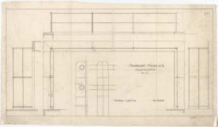 Billing, Hermann; Singen; Krankenhaus - Schlosserarbeiten: Luftgrabengeländer (Details)