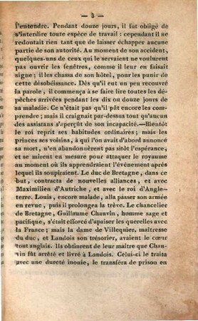 Histoire de France jusqu'en 1789, 3,9. (1833). - 108 S.