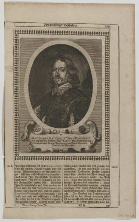 Bildnis des Matthaeus Wesenbecivs