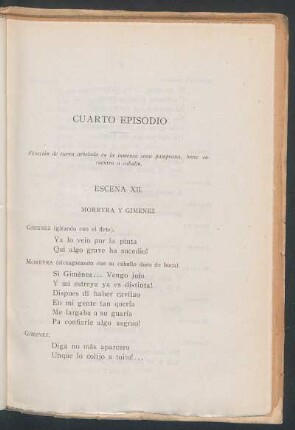 Cuarto episodio : Moreyra y Giménez