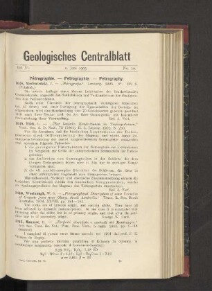 1. Juni 1905 No. 10.