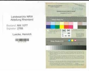 Entnazifizierung Heinrich Luecke , geb. 18.10.1906 (Feuerwehrmann)