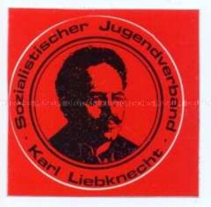 Aufleber des Sozialistischen Jugendverbandes "Karl Liebknecht"