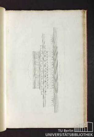 Pl. 4. Élévation de la biblioteque de Mr le Fevre.