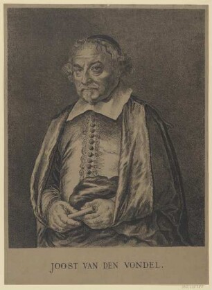 Bildnis des Joost van den Vondel