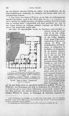 Fig. 279. Palais des Kaisers. Hauptgeschoss