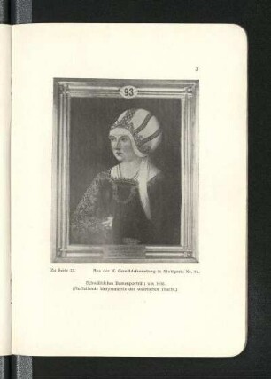 zu Seite 33. Schwäbisches Damenporträt