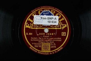 "Don Juan" : 2. Akt; Rezitativ: Ha, ha, ha, ha, ganz vortrefflich / Mozart