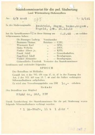 Bechtold, Eugen