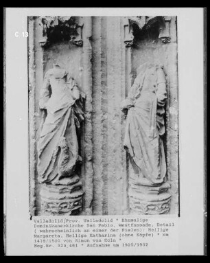 Heilige Margareta und Heilige Katharina